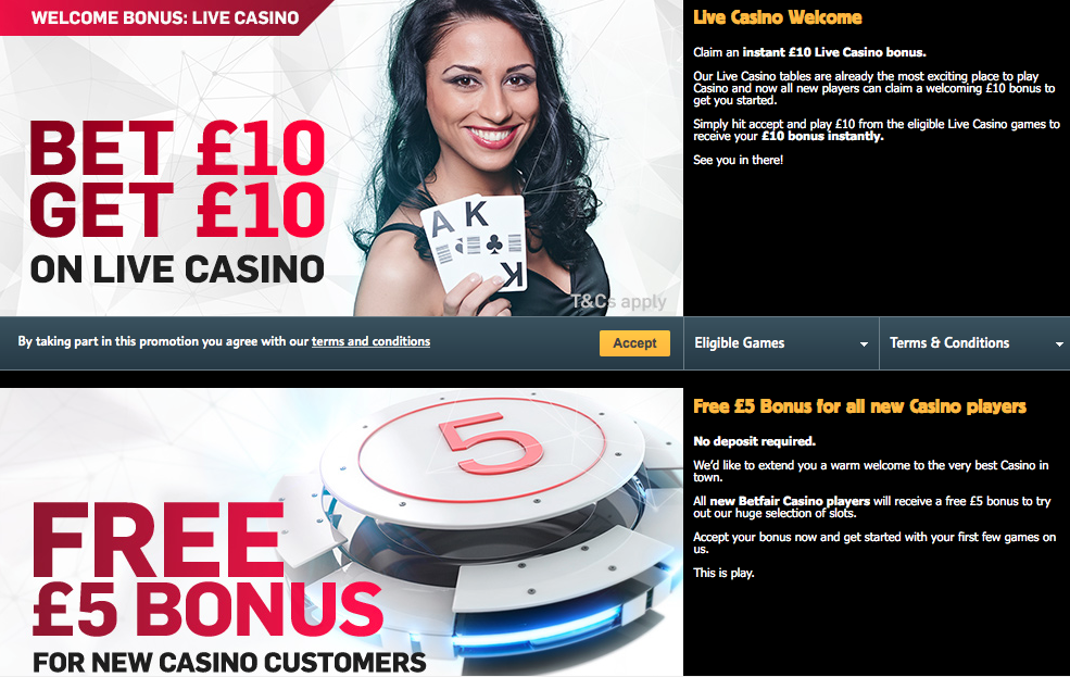 betafair casino bonus cashback